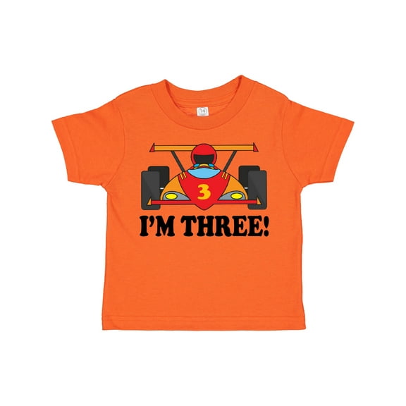 Inktastic Race Car 3rd Birthday Boys Toddler T-Shirt