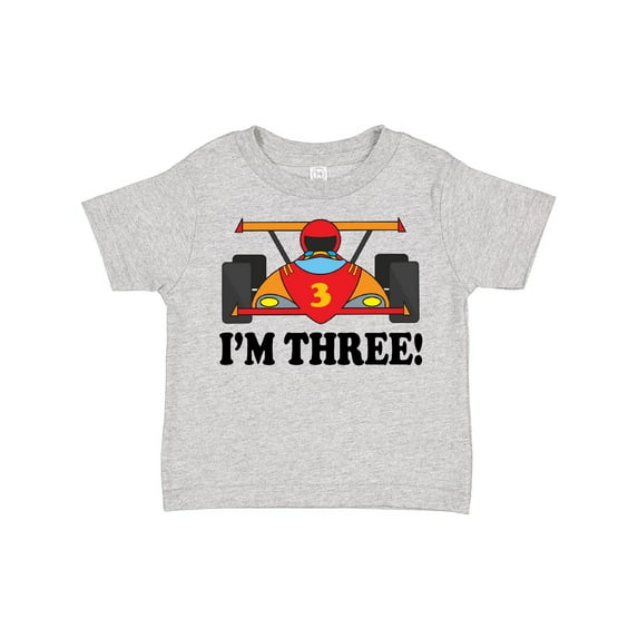 Inktastic Race Car 3rd Birthday Boys Toddler T-Shirt