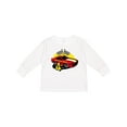 thumbnail image 1 of Inktastic Race Car 4th Birthday Boys Long Sleeve Toddler T-Shirt, 1 of 5