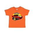 thumbnail image 1 of Inktastic Race Car 4th Birthday Boys Toddler T-Shirt, 1 of 5