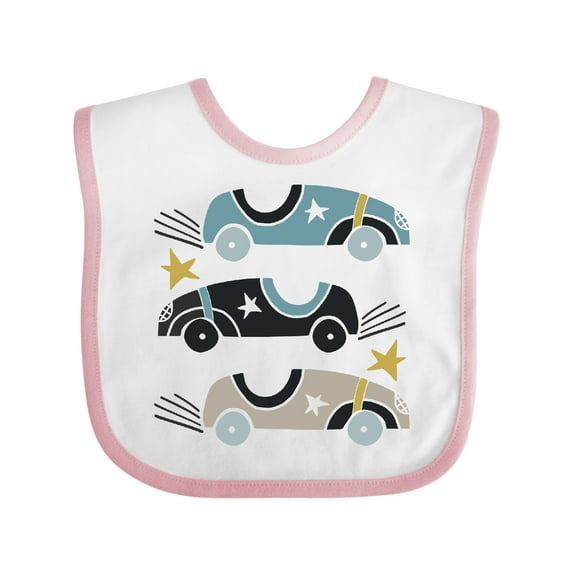 Inktastic Race Car Baby Boy Clothes Boys Baby Bib