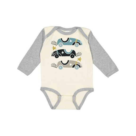Inktastic Race Car Baby Boy Clothes Boys Long Sleeve Baby Bodysuit