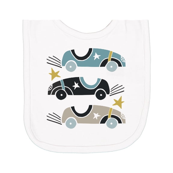 Inktastic Race Car Baby Boy Clothes Newborn Bib