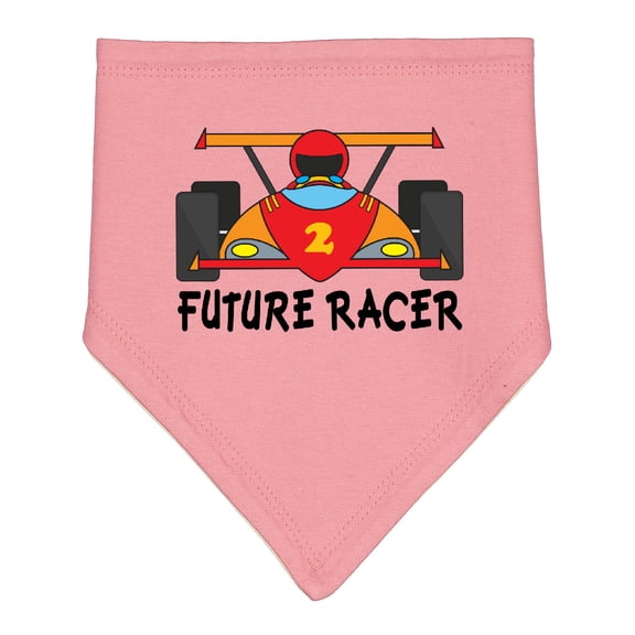 Inktastic Race Car Racing Baby Bandana Bib