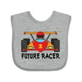thumbnail image 1 of Inktastic Race Car Racing Boys Baby Bib, 1 of 4