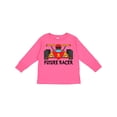 thumbnail image 1 of Inktastic Race Car Racing Boys Long Sleeve Toddler T-Shirt, 1 of 5