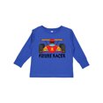 thumbnail image 1 of Inktastic Race Car Racing Boys Long Sleeve Toddler T-Shirt, 1 of 5