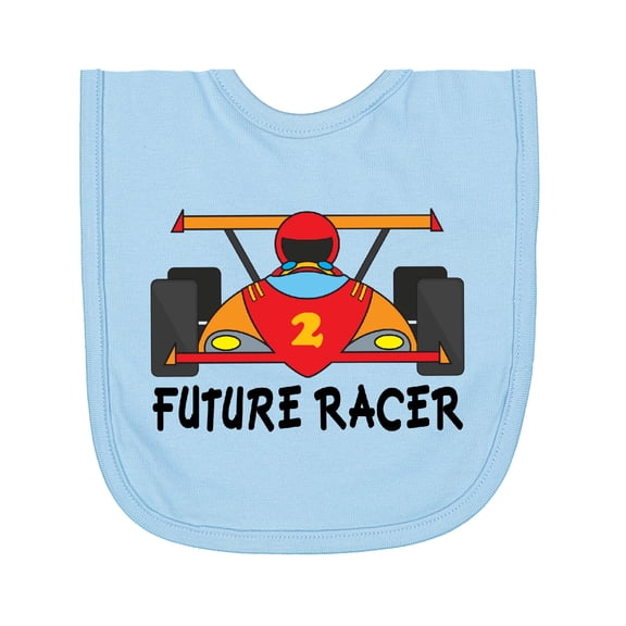 Inktastic Race Car Racing Newborn Bib