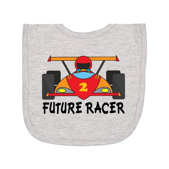 Inktastic Race Car Racing Newborn Bib