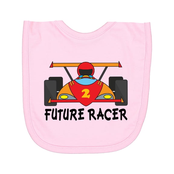 Inktastic Race Car Racing Newborn Bib