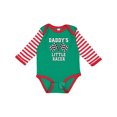 thumbnail image 1 of Inktastic Racing Daddy Little Racer Boys Long Sleeve Baby Bodysuit, 1 of 5