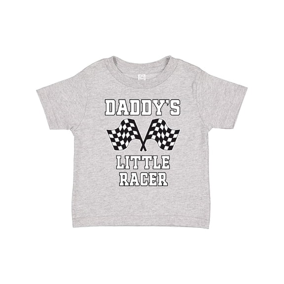 Inktastic Racing Daddy Little Racer Gift Boys Toddler T-Shirt