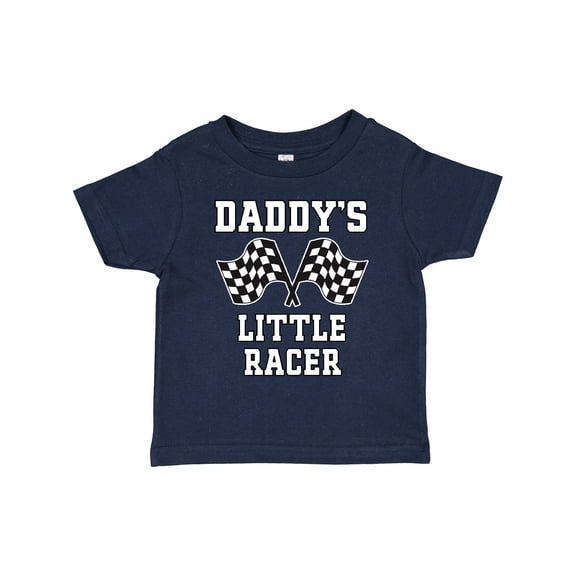 Inktastic Racing Daddy Little Racer Gift Boys Toddler T-Shirt