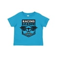 thumbnail image 1 of Inktastic Racing League with Race Car Wheel and Wings Boys or Girls Toddler T-Shirt, 1 of 5