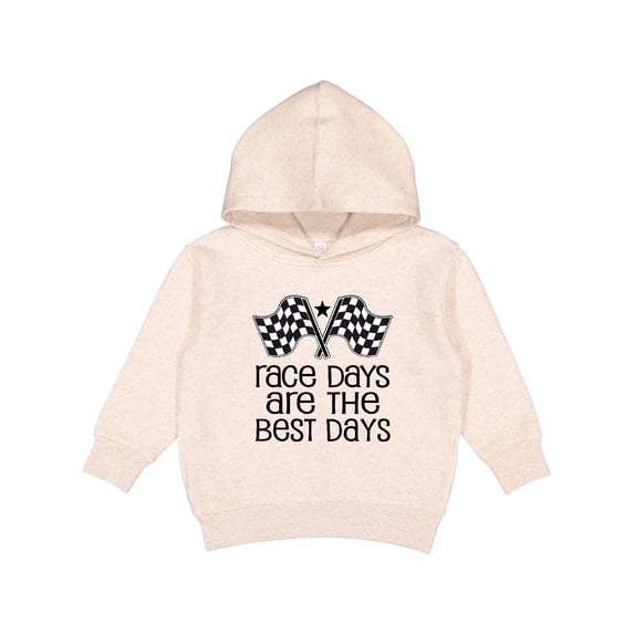 Inktastic Racing Quote Race Days Are the Best Toddler Hoodie