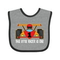 thumbnail image 1 of Inktastic Racing Themed 1st Birthday Car Boys Baby Bib, 1 of 4