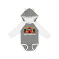 thumbnail image 1 of Inktastic Racing Themed 1st Birthday Car Boys Long Sleeve Baby Bodysuit, 1 of 5