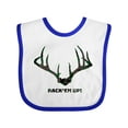 thumbnail image 1 of Inktastic Rack 'em Up in Camo Boys or Girls Baby Bib, 1 of 4