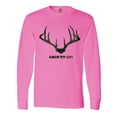 thumbnail image 1 of Inktastic Rack 'em Up in Camo Long Sleeve T-Shirt, 1 of 5