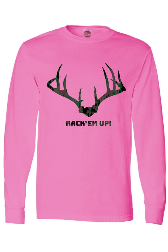 Rack 'em Up in Camo Long Sleeve T-Shirt