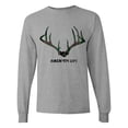 thumbnail image 1 of Inktastic Rack 'em Up in Camo Long Sleeve T-Shirt, 1 of 5