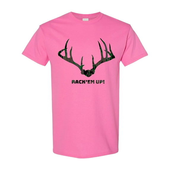 Inktastic Rack 'em Up in Camo T-Shirt