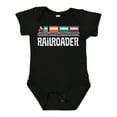 thumbnail image 1 of Inktastic Railroader Train Hobby Boys or Girls Baby Bodysuit, 1 of 5