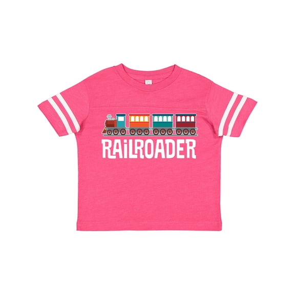 Inktastic Railroader Train Hobby Boys or Girls Toddler T-Shirt