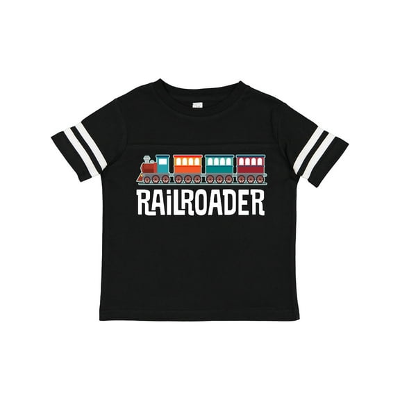 Inktastic Railroader Train Hobby Boys or Girls Toddler T-Shirt