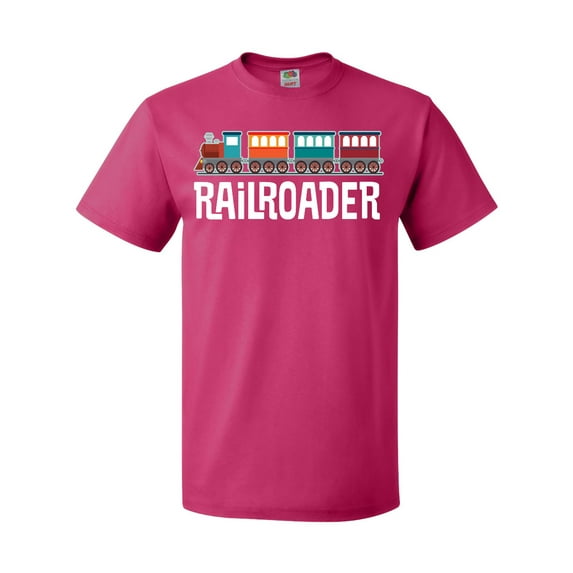Inktastic Railroader Train Hobby T-Shirt