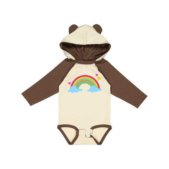 Inktastic Rainbow Boys or Girls Long Sleeve Baby Bodysuit