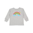 thumbnail image 1 of Inktastic Rainbow Boys or Girls Long Sleeve Toddler T-Shirt, 1 of 5