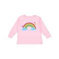 thumbnail image 1 of Inktastic Rainbow Boys or Girls Long Sleeve Toddler T-Shirt, 1 of 5