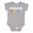 thumbnail image 1 of Inktastic Rainbow Golf Tees Boys or Girls Baby Bodysuit, 1 of 5