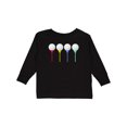 thumbnail image 1 of Inktastic Rainbow Golf Tees Boys or Girls Long Sleeve Toddler T-Shirt, 1 of 5
