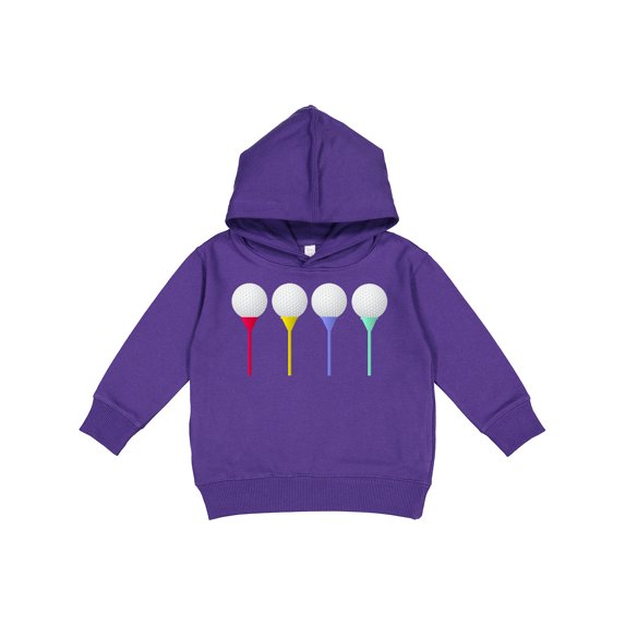 Inktastic Rainbow Golf Tees Toddler Hoodie