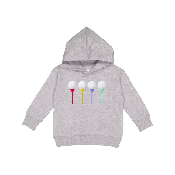 Inktastic Rainbow Golf Tees Toddler Hoodie