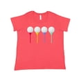 thumbnail image 1 of Inktastic Rainbow Golf Tees Women's Plus Size T-Shirt, 1 of 5