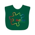 thumbnail image 1 of Inktastic Rainbow Gradient Autism Boys or Girls Baby Bib, 1 of 4