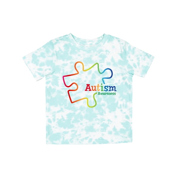 Inktastic Rainbow Gradient Autism Boys or Girls Toddler T-Shirt