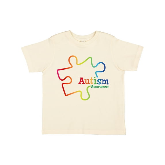 Inktastic Rainbow Gradient Autism Boys or Girls Toddler T-Shirt