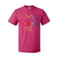 thumbnail image 1 of Inktastic Rainbow Gradient Autism T-Shirt, 1 of 5