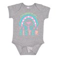 thumbnail image 1 of Inktastic Rainbow Hearts I Am Going to Be a Big Sister Girls Baby Bodysuit, 1 of 5
