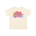 thumbnail image 1 of Inktastic Rainbow Letter M Monogram Girls Toddler T-Shirt, 1 of 5