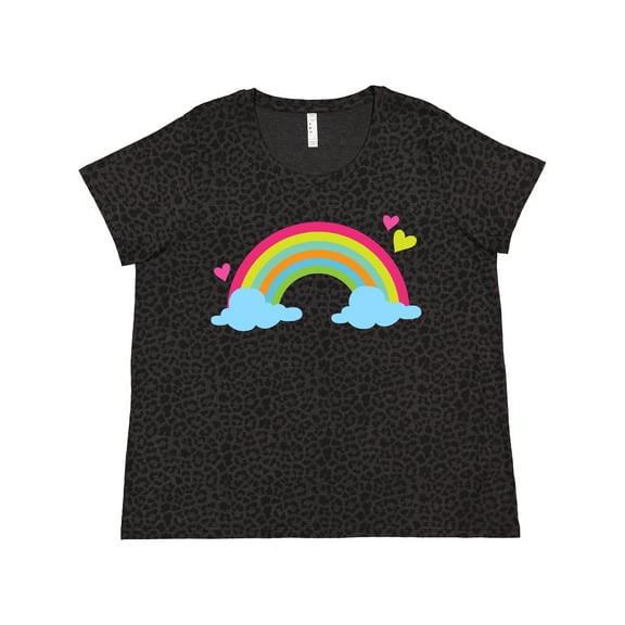 Inktastic Rainbow Women's Plus Size T-Shirt