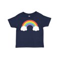 thumbnail image 1 of Inktastic Rainbow with Clouds Boys or Girls Toddler T-Shirt, 1 of 5
