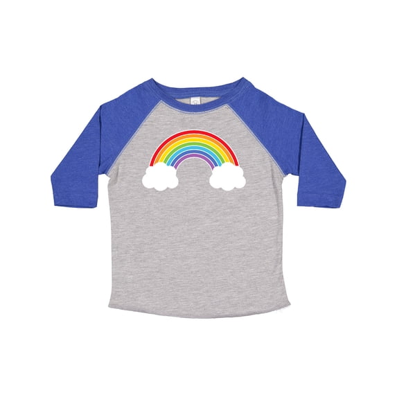 Inktastic Rainbow with Clouds Boys or Girls Toddler T-Shirt