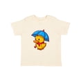 thumbnail image 1 of Inktastic Rainy Ducky Boys or Girls Toddler T-Shirt, 1 of 5