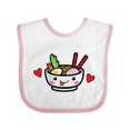 thumbnail image 1 of Inktastic Ramen Japanese Noodles Lover Boys or Girls Baby Bib, 1 of 4