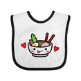 thumbnail image 1 of Inktastic Ramen Japanese Noodles Lover Boys or Girls Baby Bib, 1 of 4
